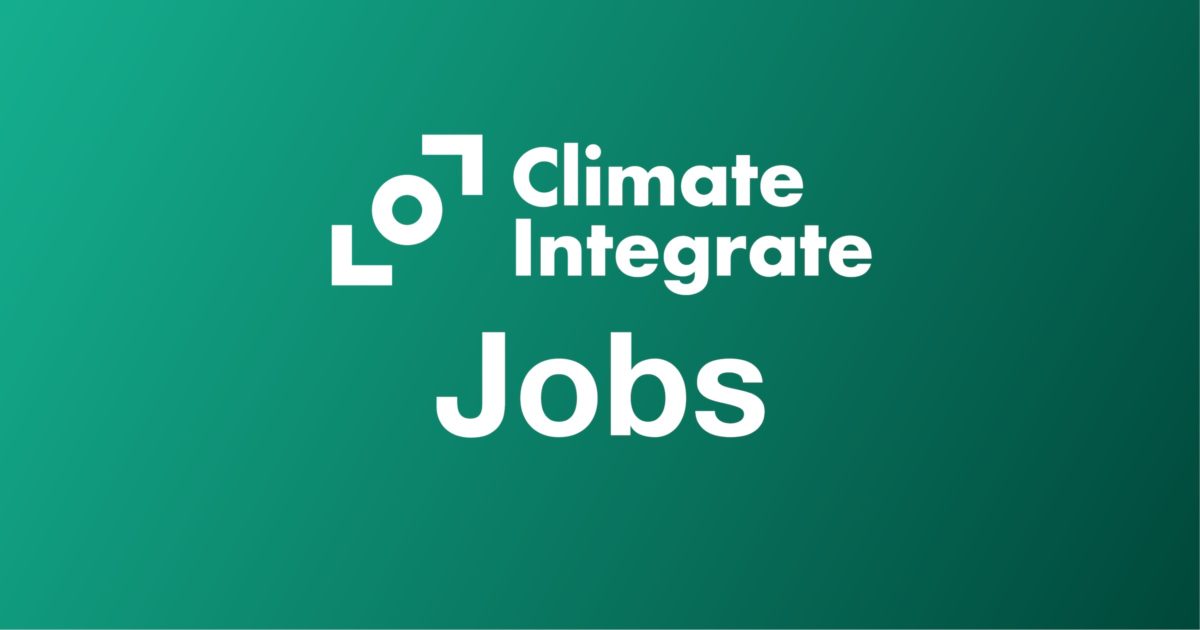 Climate Integarte " Jobs"
