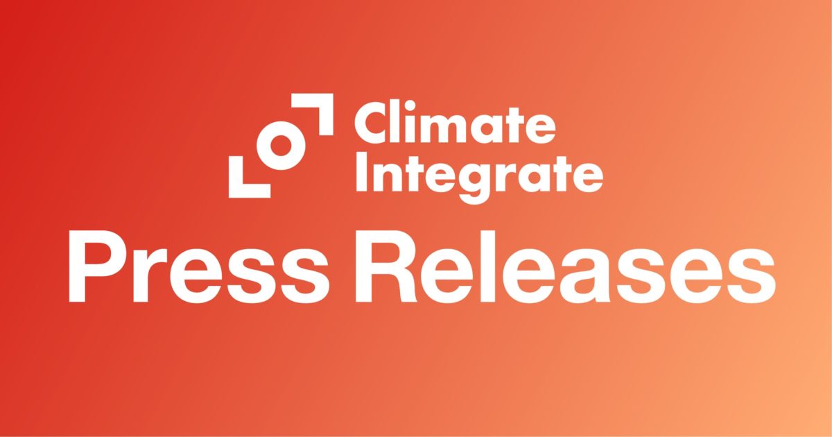 Climate Integarte " Press releases"