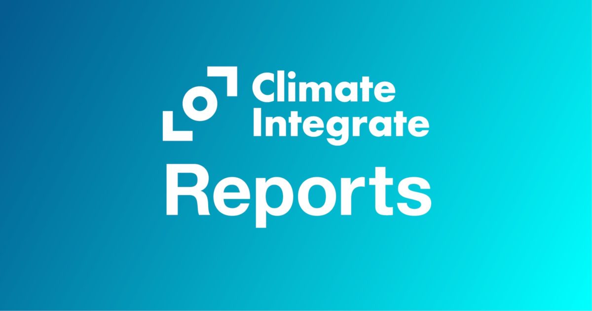 Climate Integarte " Reports"