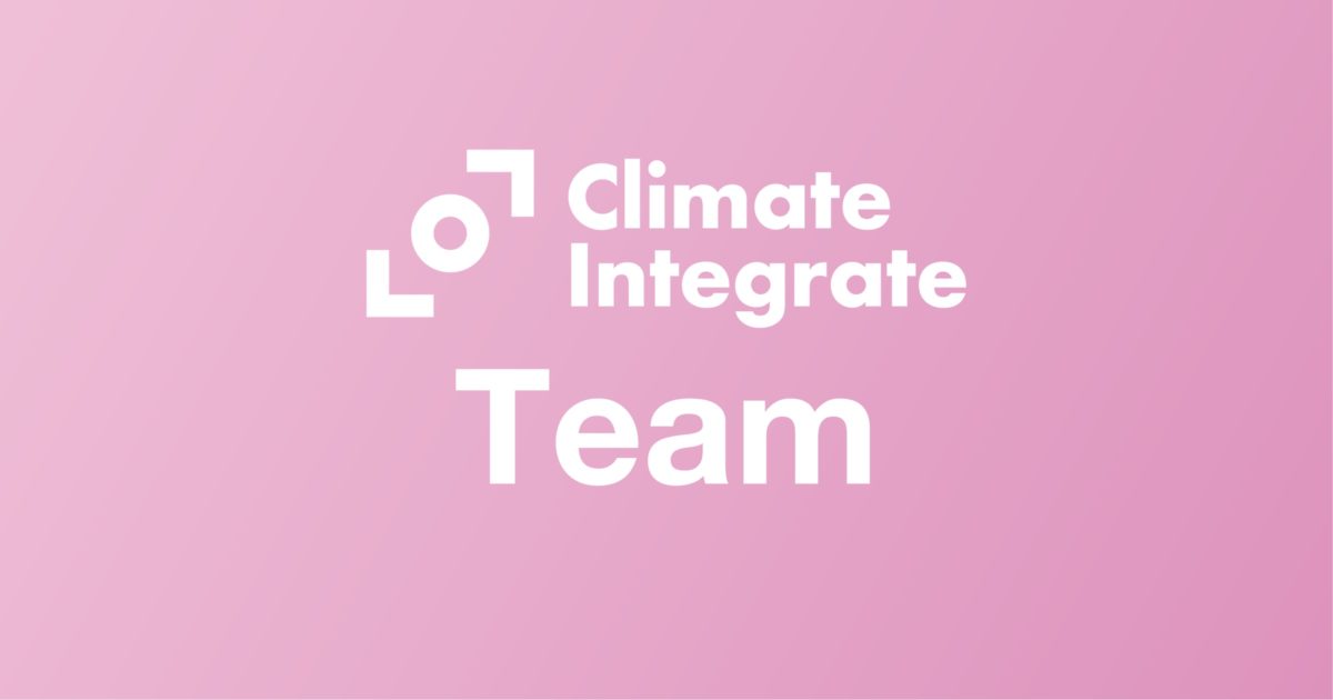 Climate Integarte " Team"